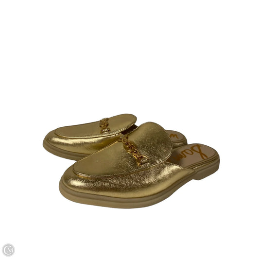 Shoes Flats By Sam Edelman In Gold, Size: 9