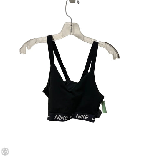 Athletic Bra By Nike In Black, Size: L