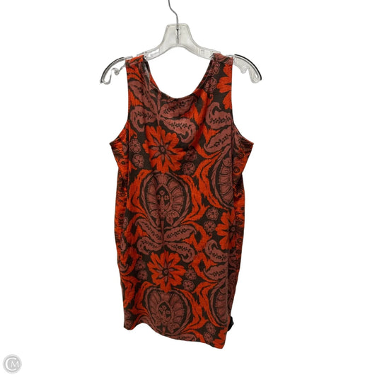 Dress Casual Short By Cmb In Orange, Size: Xl