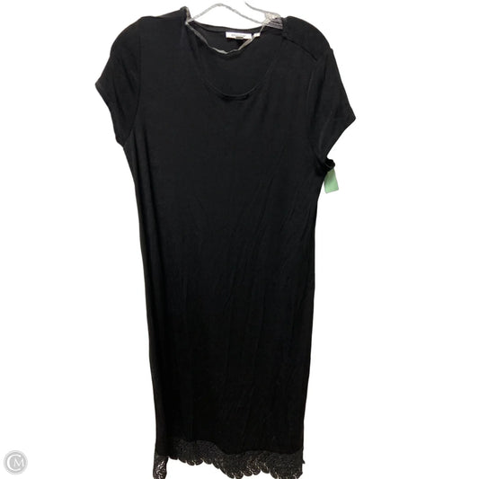 Dress Casual Maxi By Chicos In Black, Size: L