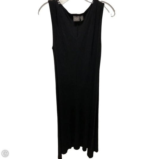Dress Casual Maxi By Chicos In Black, Size: M