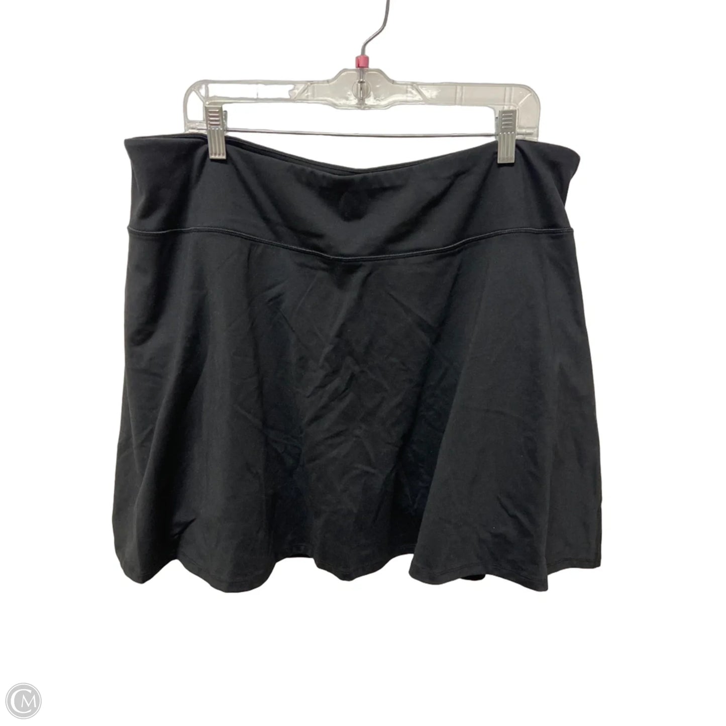 Athletic Skort By Maurices In Black, Size: 2x