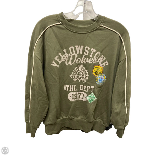 Sweater By Clothes Mentor In Green, Size: Xs