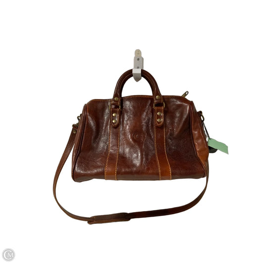 Handbag Leather By Cmc, Size: Medium