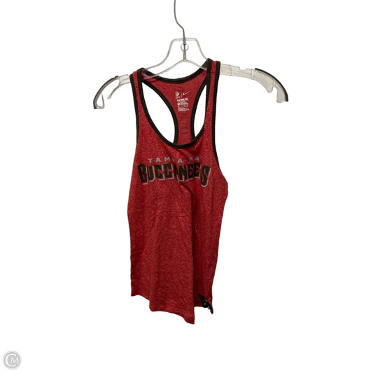 Athletic Tank Top By Nike In Red, Size: Xs