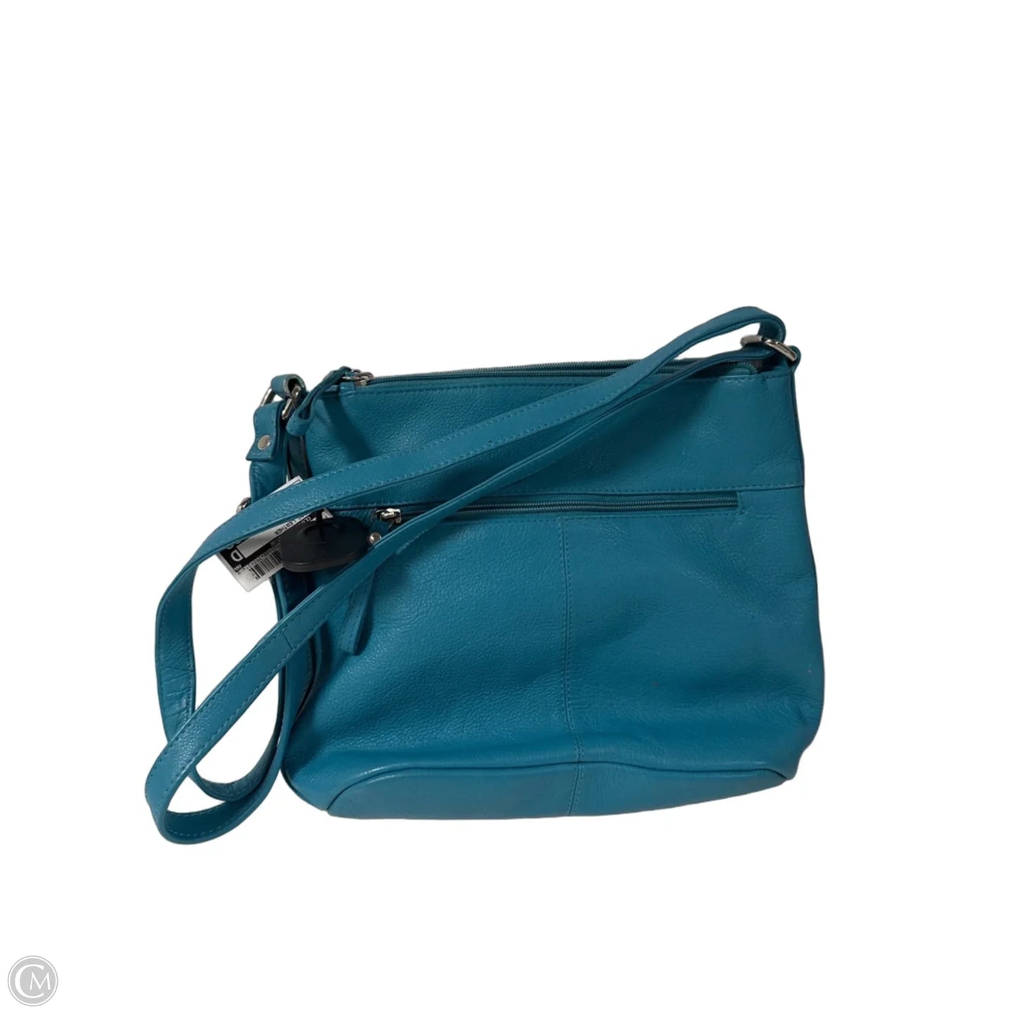 Handbag Leather By Clothes Mentor, Size: Medium
