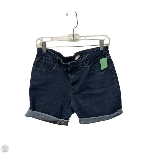 Shorts By Eileen Fisher In Blue Denim, Size: 8