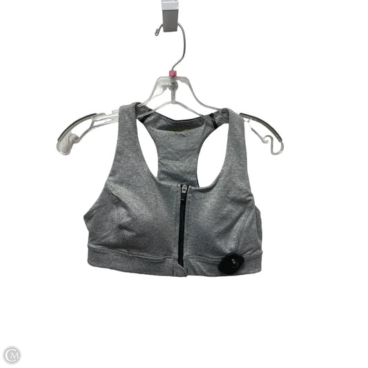 Athletic Bra By Tek Gear In Grey, Size: M