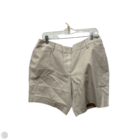 Shorts By Talbots In Beige, Size: 16