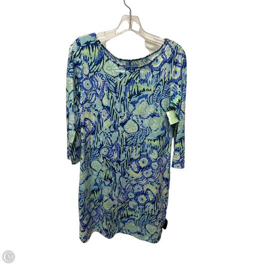 Dress Designer By Lilly Pulitzer In Blue & Green, Size: S