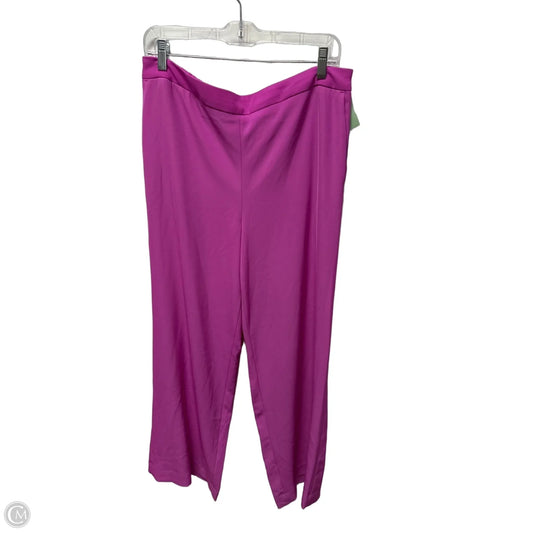 Pants Designer By Halston In Purple, Size: 8