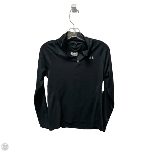 Athletic Sweatshirt Collar By Under Armour In Black, Size: M