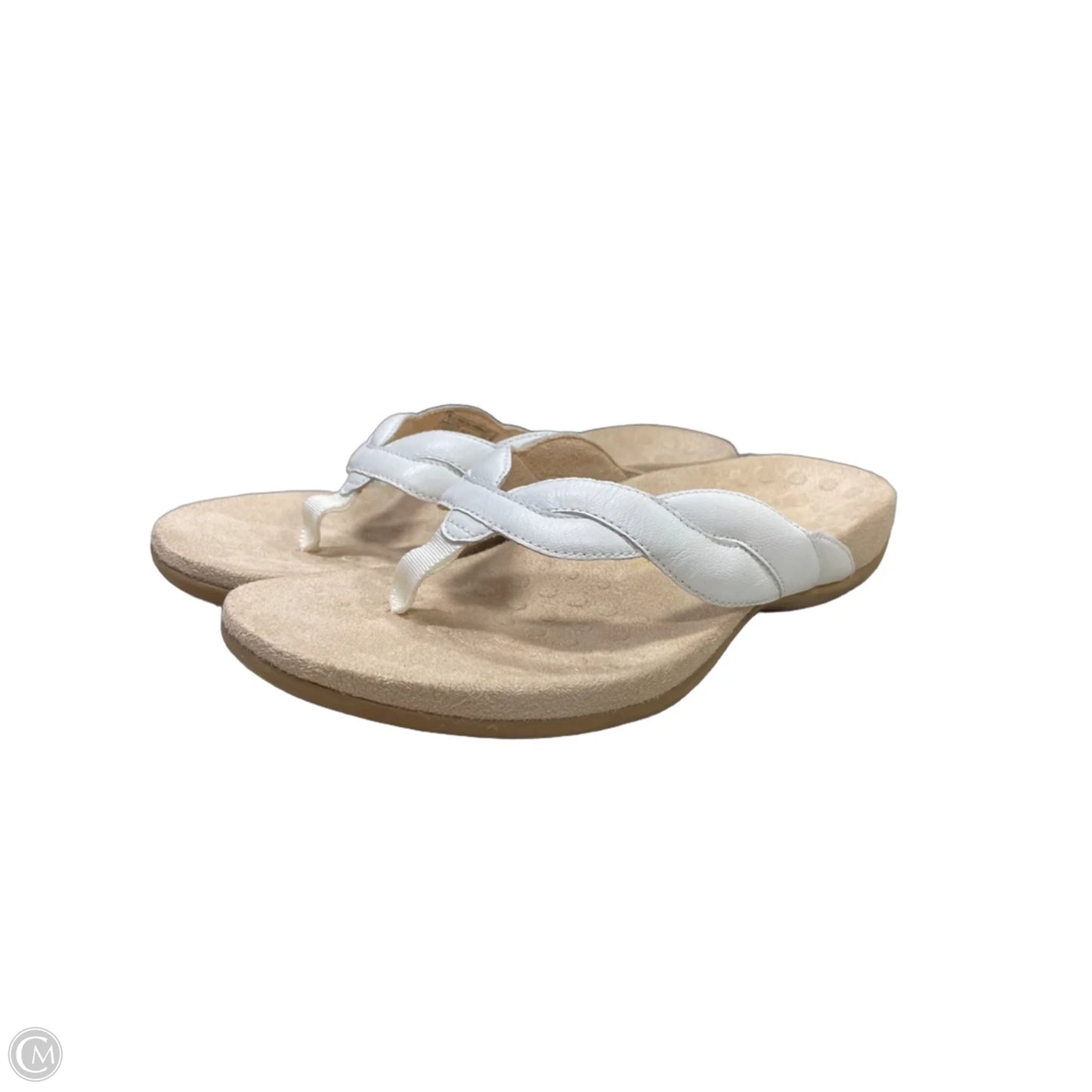 Sandals Flip Flops By Vionic In White, Size: 8