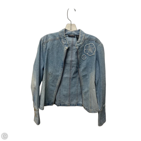 Jacket Denim By Willi Smith In Blue Denim, Size: M
