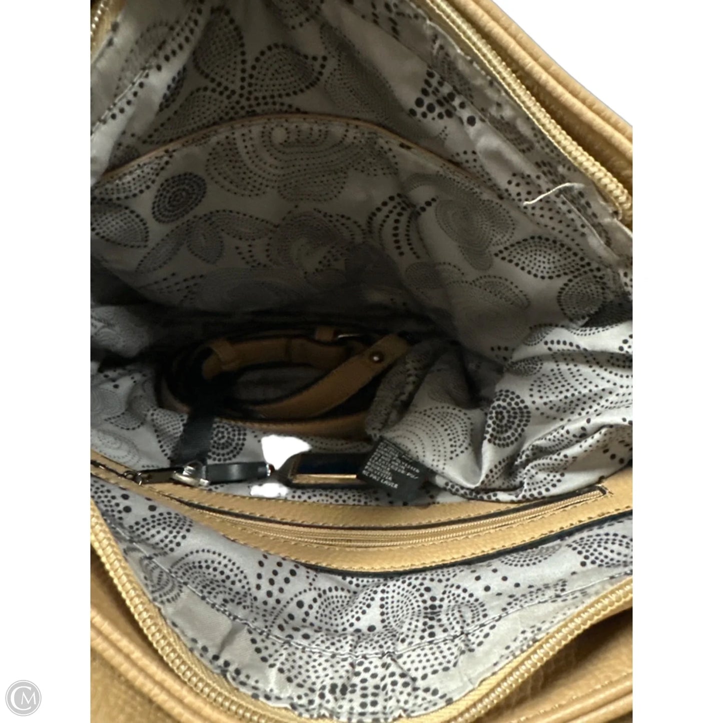 Handbag Leather By Clothes Mentor, Size: Medium