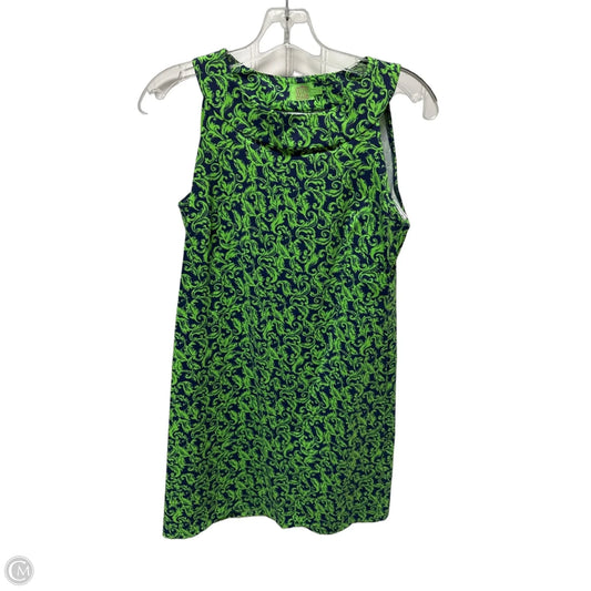 Dress Casual Short By Clothes Mentor In Blue & Green, Size: S