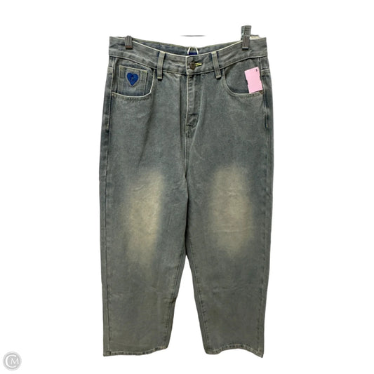 Jeans Wide Leg By Cmb In Blue Denim, Size: 10
