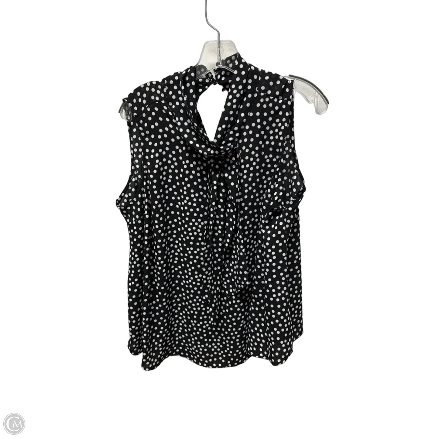 Top Sleeveless By Torrid In Polkadot Pattern, Size: M