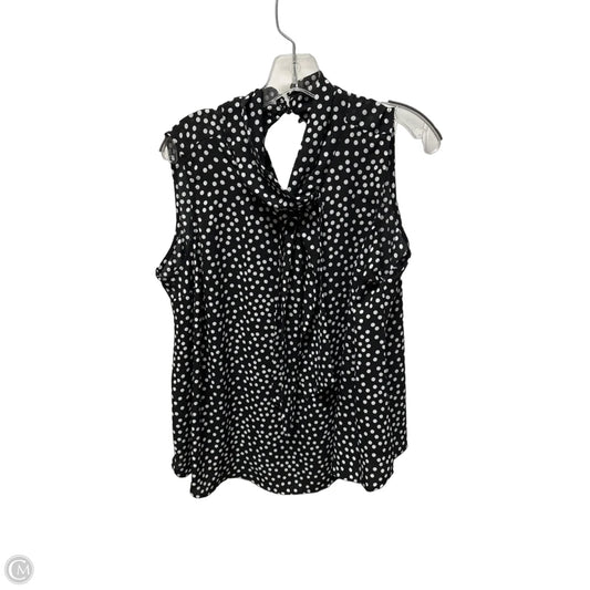 Top Sleeveless By Torrid In Polkadot Pattern, Size: M