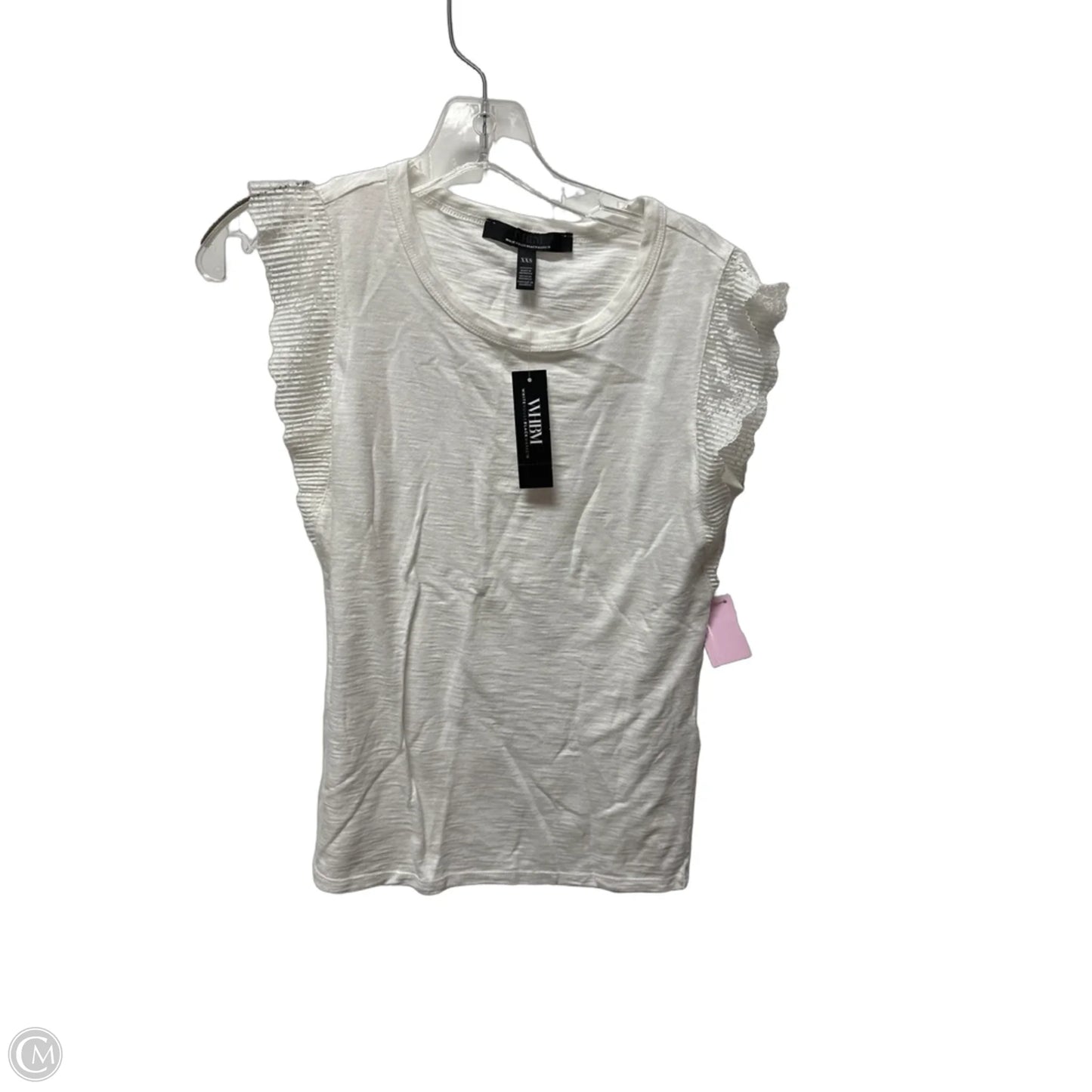 Top Sleeveless By White House Black Market In White, Size: Xxs