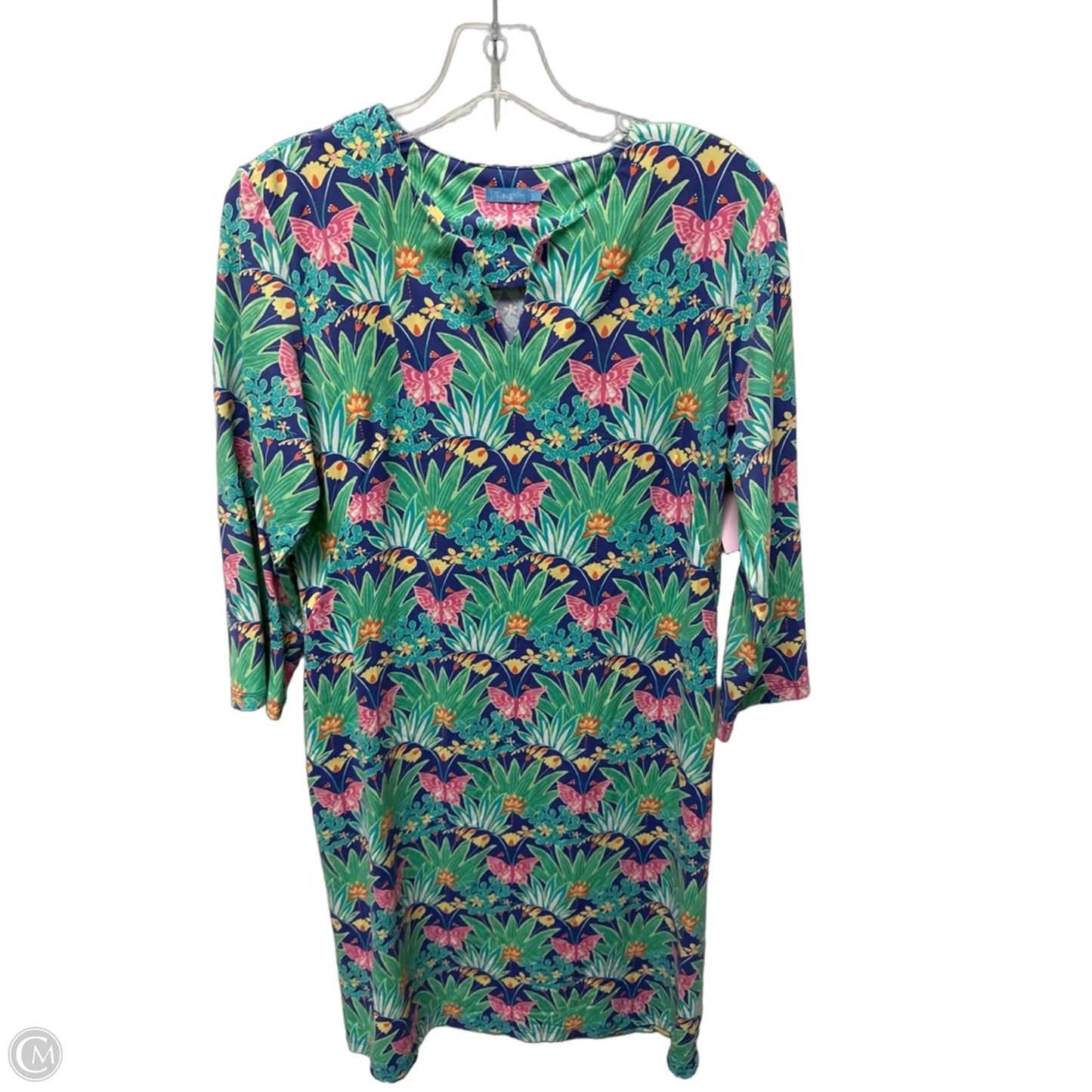 Dress Casual Short By J Mclaughlin In Tropical Print, Size: L