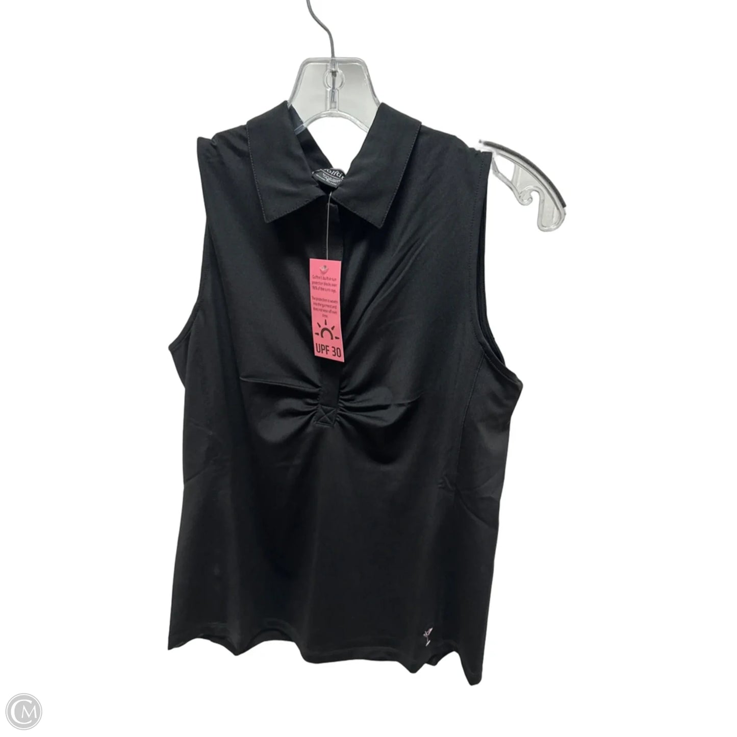 Athletic Tank Top By Clothes Mentor In Black, Size: S