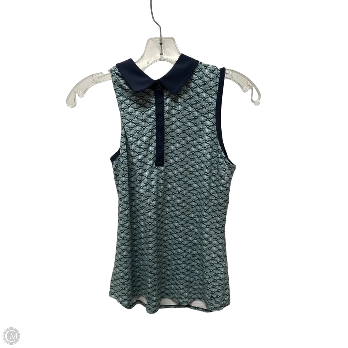 Athletic Tank Top By Puma In Blue, Size: Sp