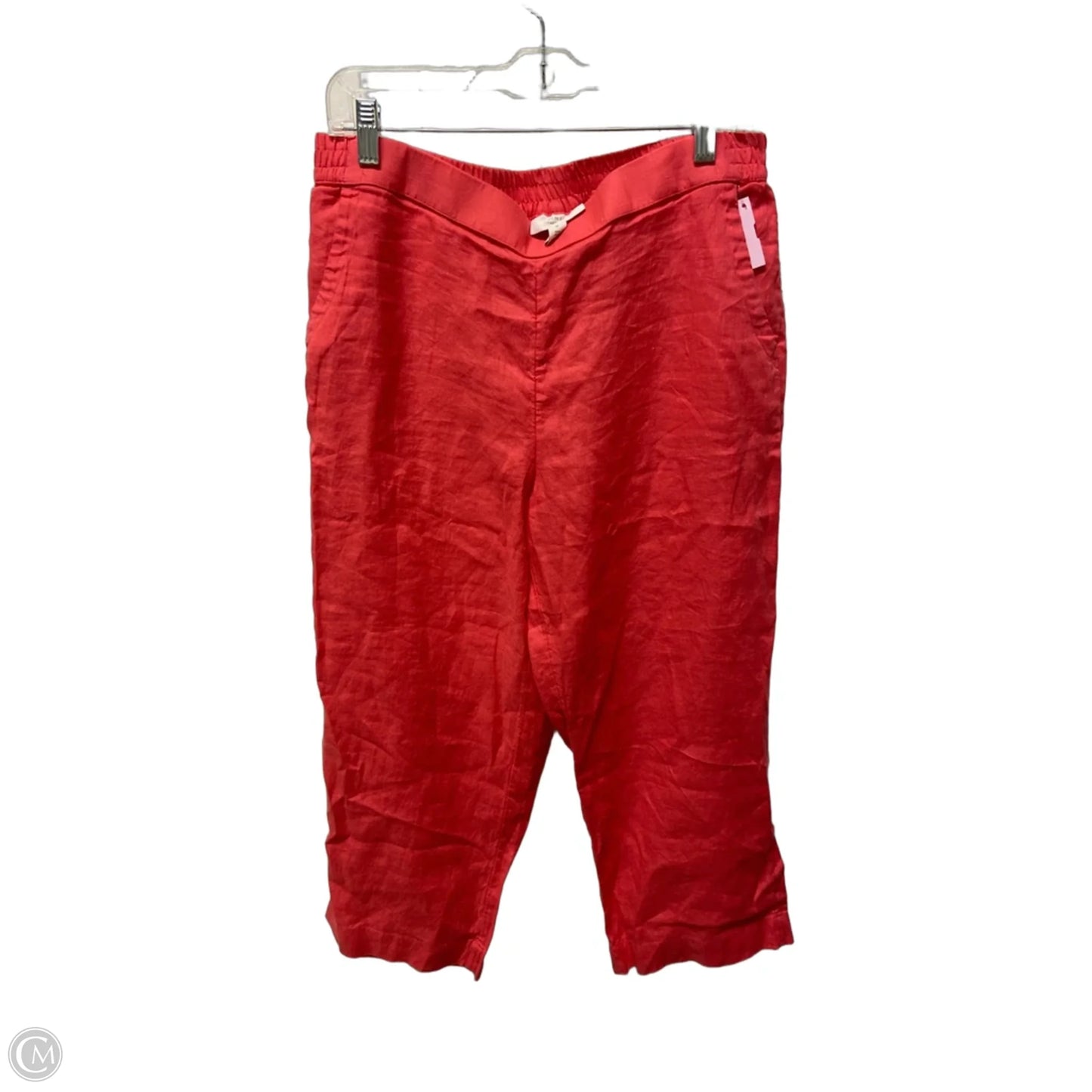 Pants Linen By Charter Club In Pink, Size: 8