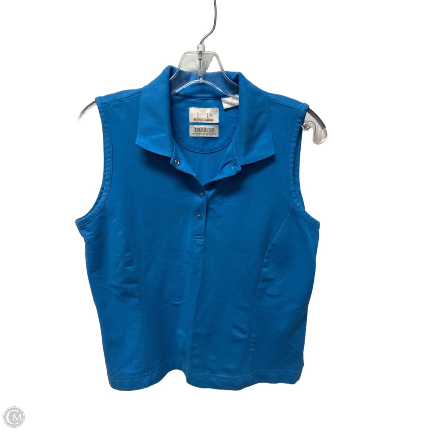 Athletic Tank Top By Clothes Mentor In Blue, Size: M