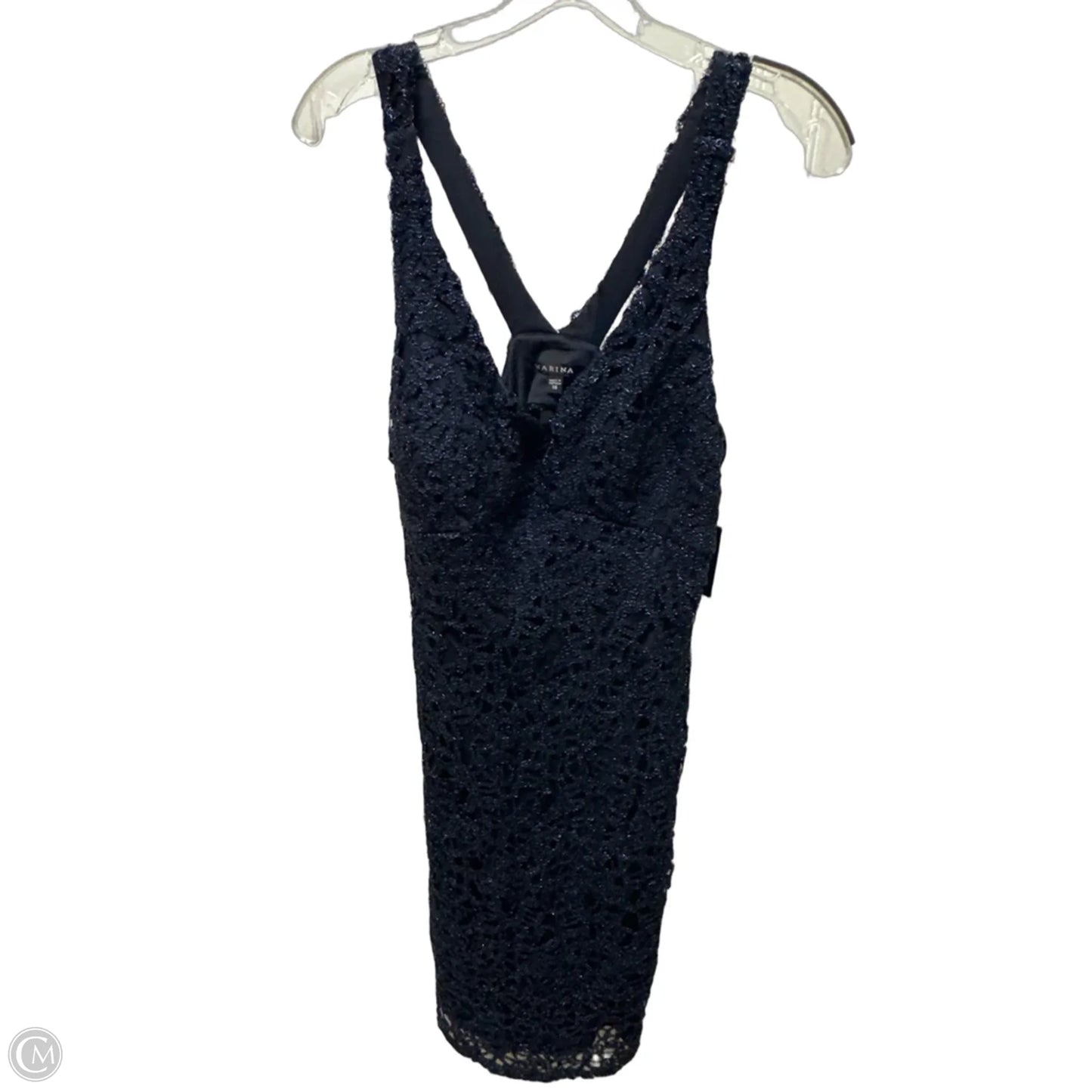 Dress Party Short By Marina In Navy, Size: M