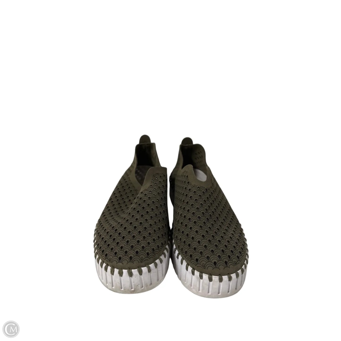 Shoes Flats By Cmc In Green, Size: 9.5