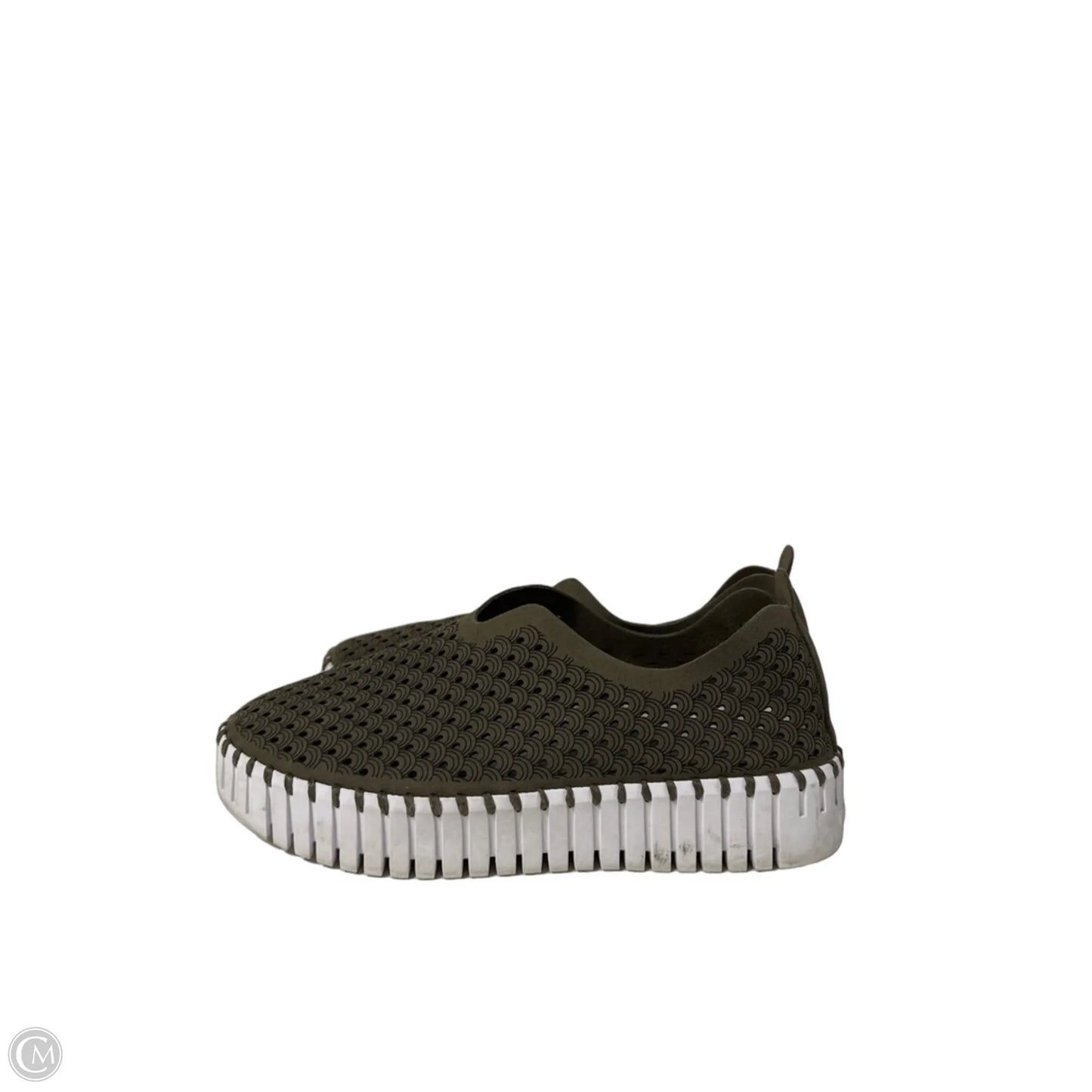 Shoes Flats By Cmc In Green, Size: 9.5