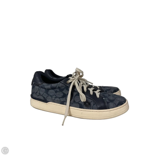 Shoes Designer By Coach In Blue, Size: 11