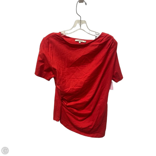 Top Short Sleeve Basic By Scotch & Soda In Red, Size: L
