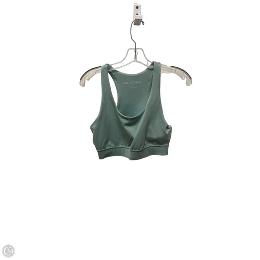 Athletic Bra By Clothes Mentor In Green, Size: L