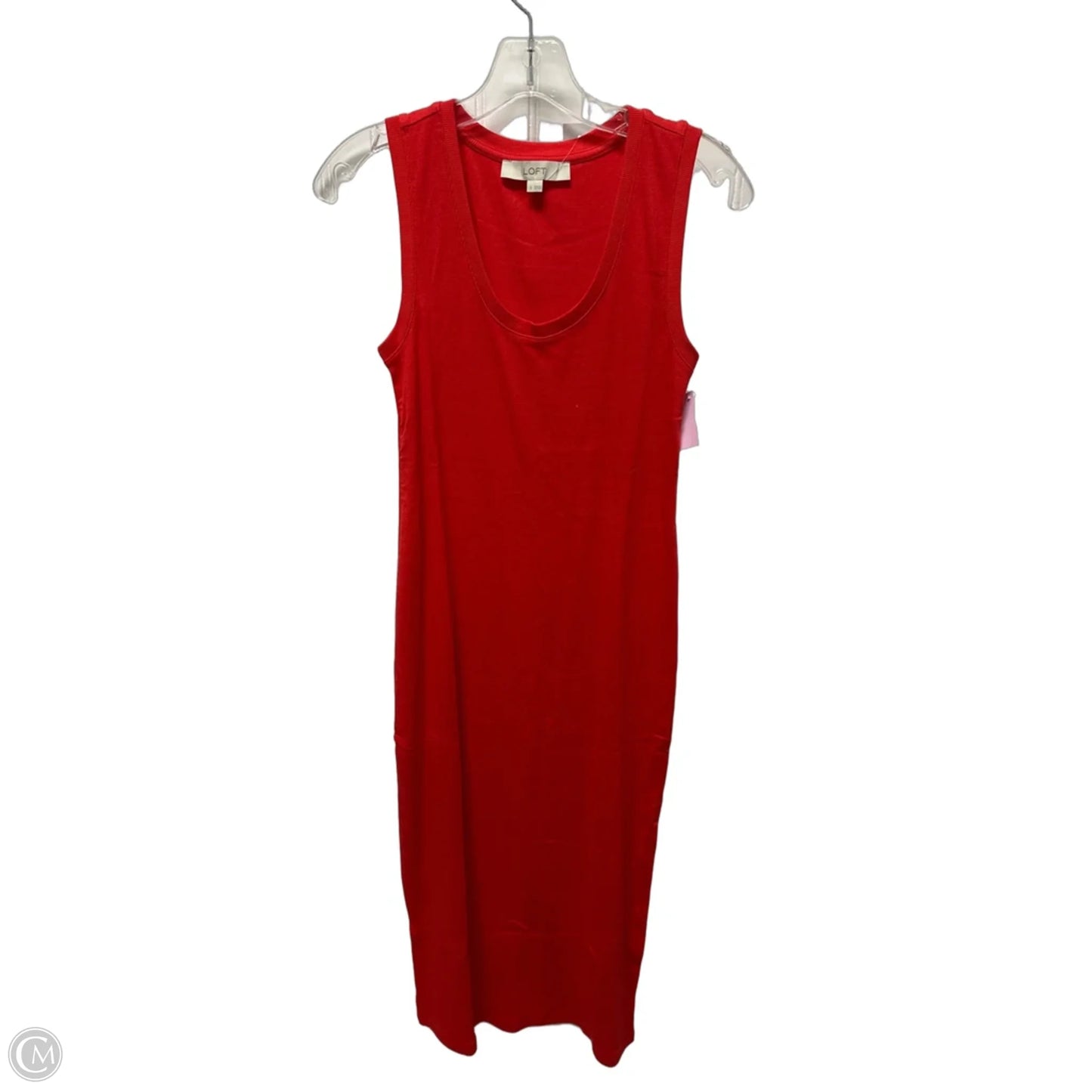 Dress Casual Maxi By Loft In Red, Size: S