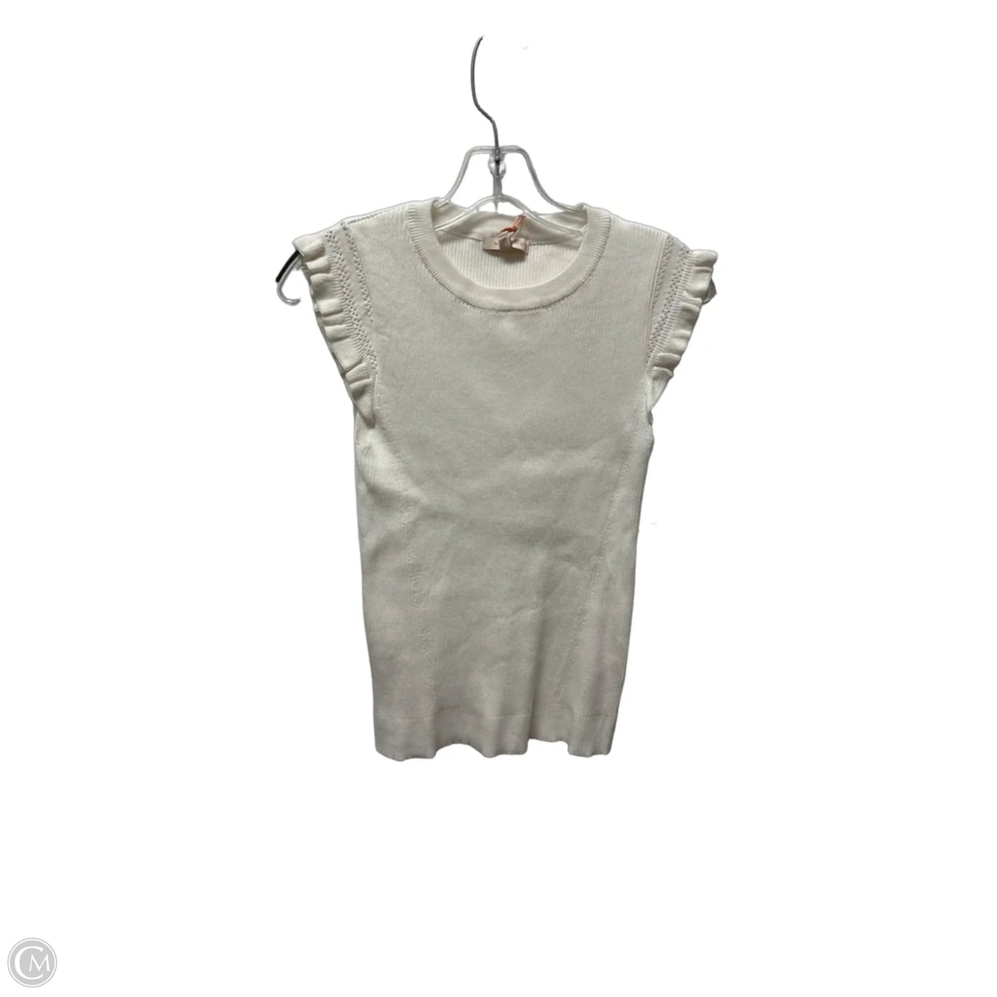 Top Sleeveless By Skies Are Blue In White, Size: S