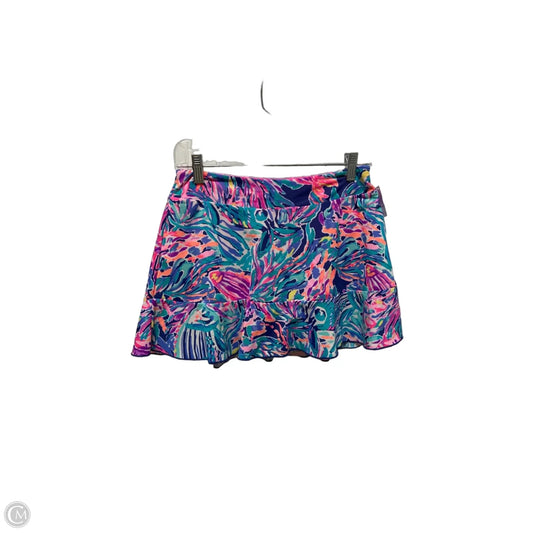 Skort Designer By Lilly Pulitzer In Multi-colored, Size: S