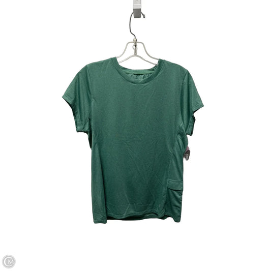 Athletic Top Short Sleeve By Clothes Mentor In Green, Size: M