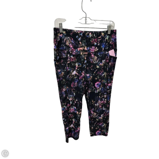 Athletic Leggings Capris By Rbx In Purple, Size: L
