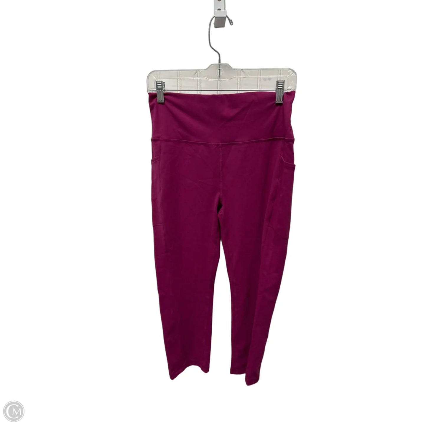 Athletic Leggings Capris By Rbx In Purple, Size: L