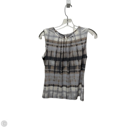 Top Sleeveless Basic By Calvin Klein In Grey, Size: S