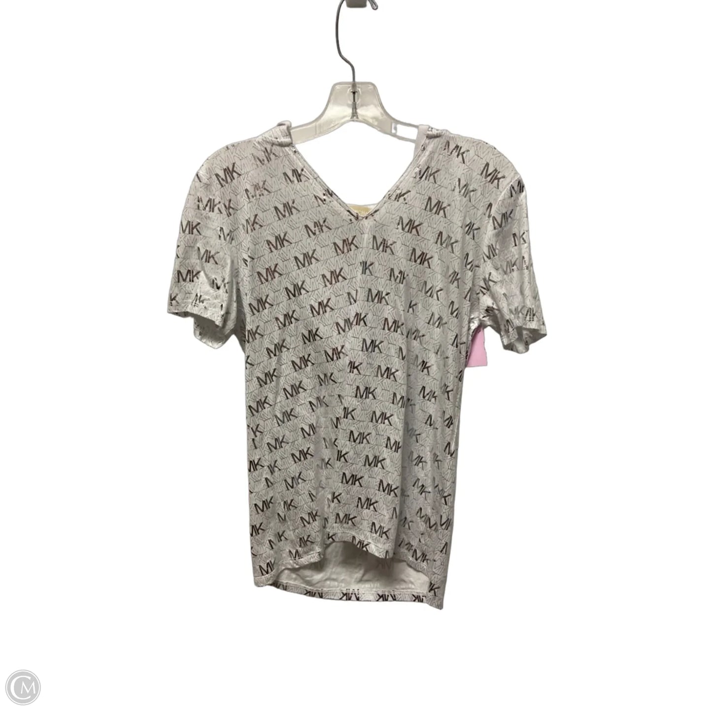 Top Short Sleeve By Michael By Michael Kors In White, Size: Sp