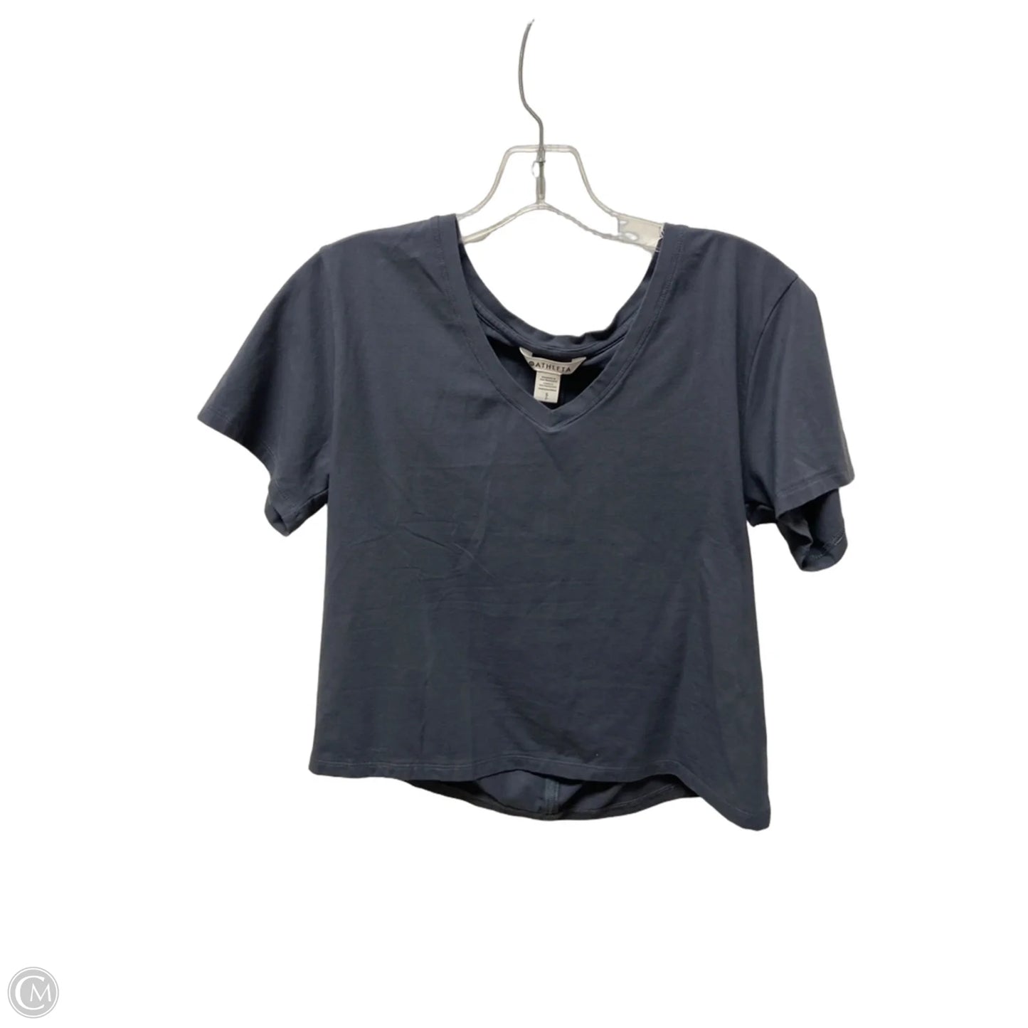 Athletic Top Short Sleeve By Athleta In Blue, Size: Sp