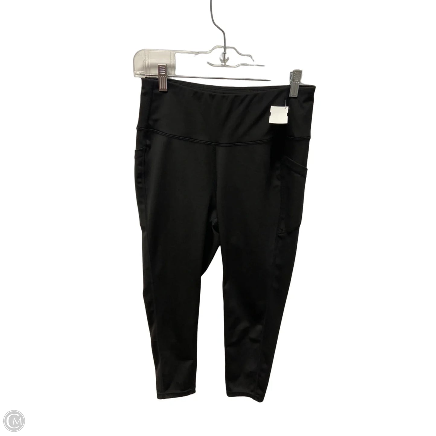 Athletic Leggings By Clothes Mentor In Black, Size: L