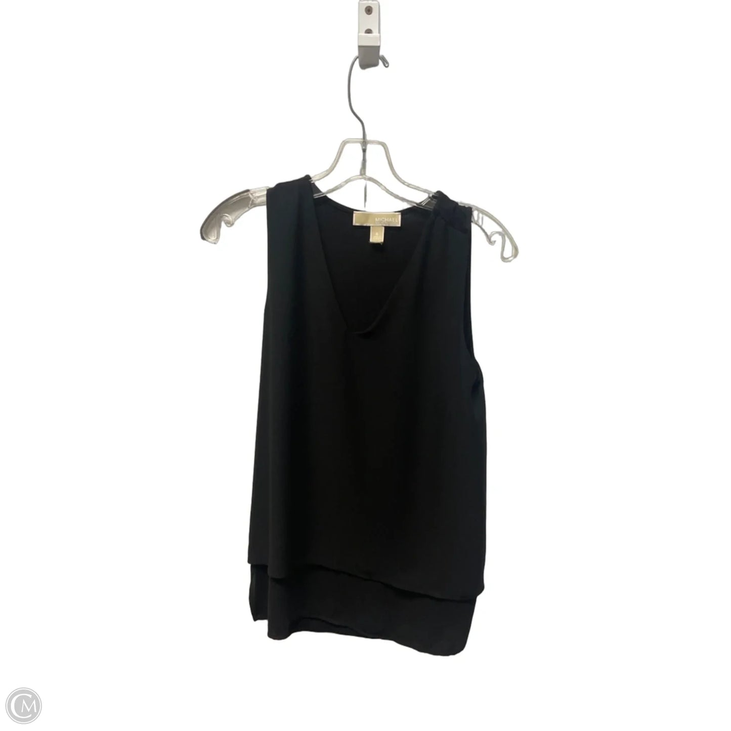 Top Sleeveless Basic By Michael By Michael Kors In Black, Size: S