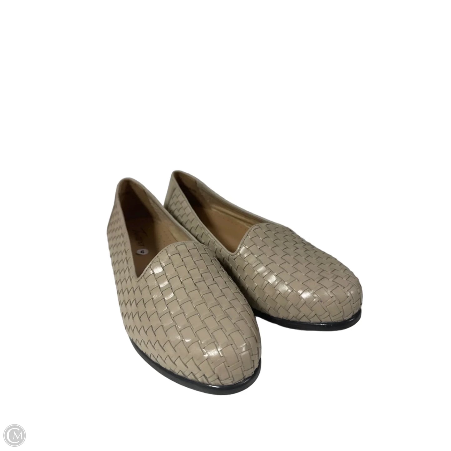 Shoes Flats By Clothes Mentor In Beige, Size: 9
