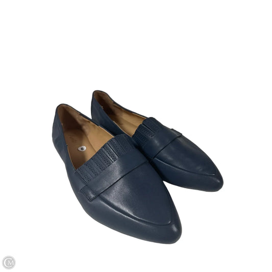 Shoes Flats By Clothes Mentor In Blue, Size: 9