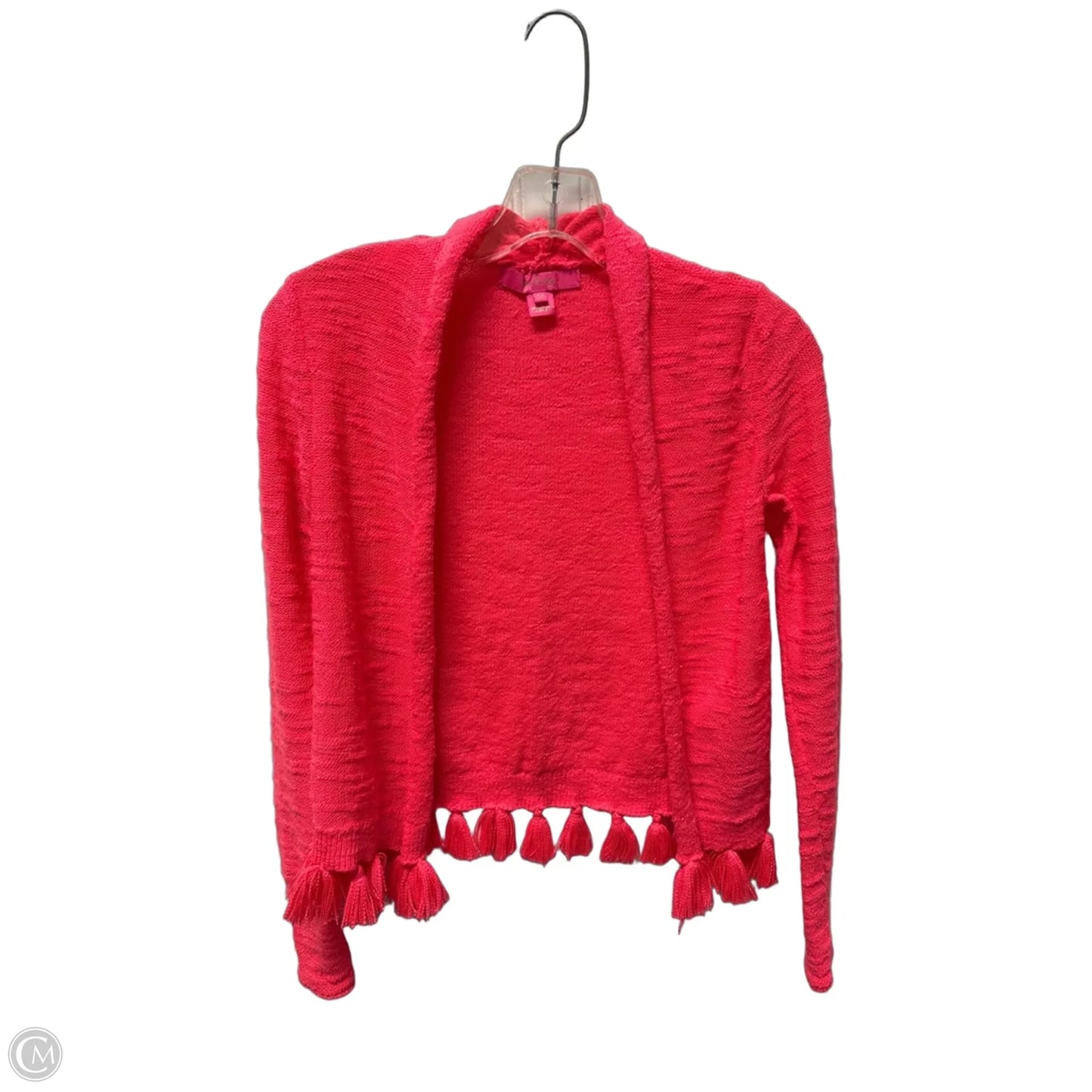 Sweater Cardigan Designer By Lilly Pulitzer In Pink, Size: Xxs