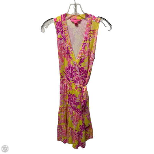 Dress Designer By Lilly Pulitzer In Yellow, Size: S